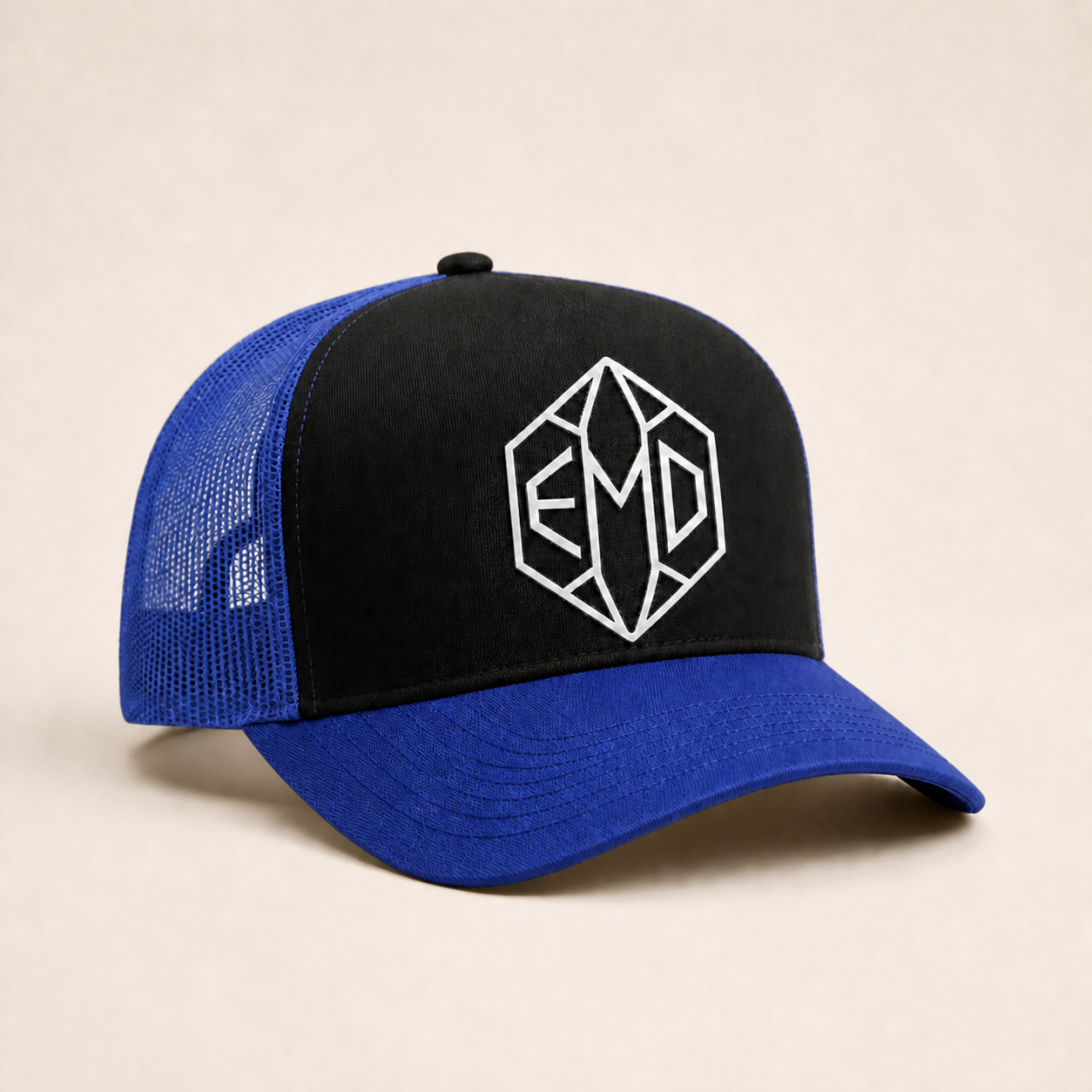 Bone Emerald - EMD Diamante Outline - Preto Azul