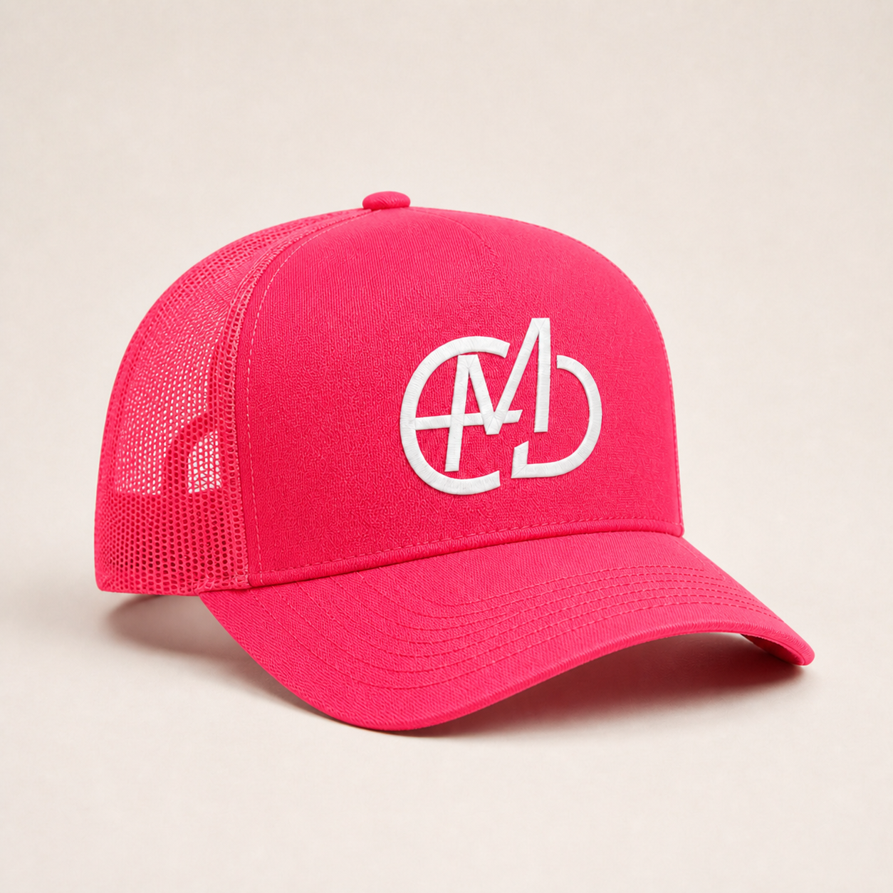 Bone Emerald - EMD Monograma Branco - Pink