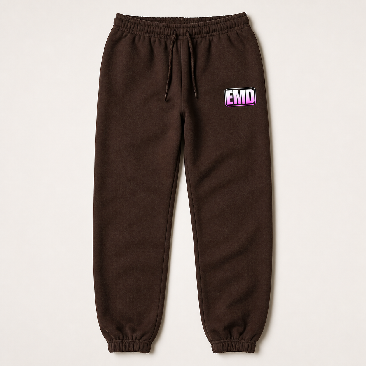 Calca Moletom Emerald - EMD Retangulo Gradiente - Marrom