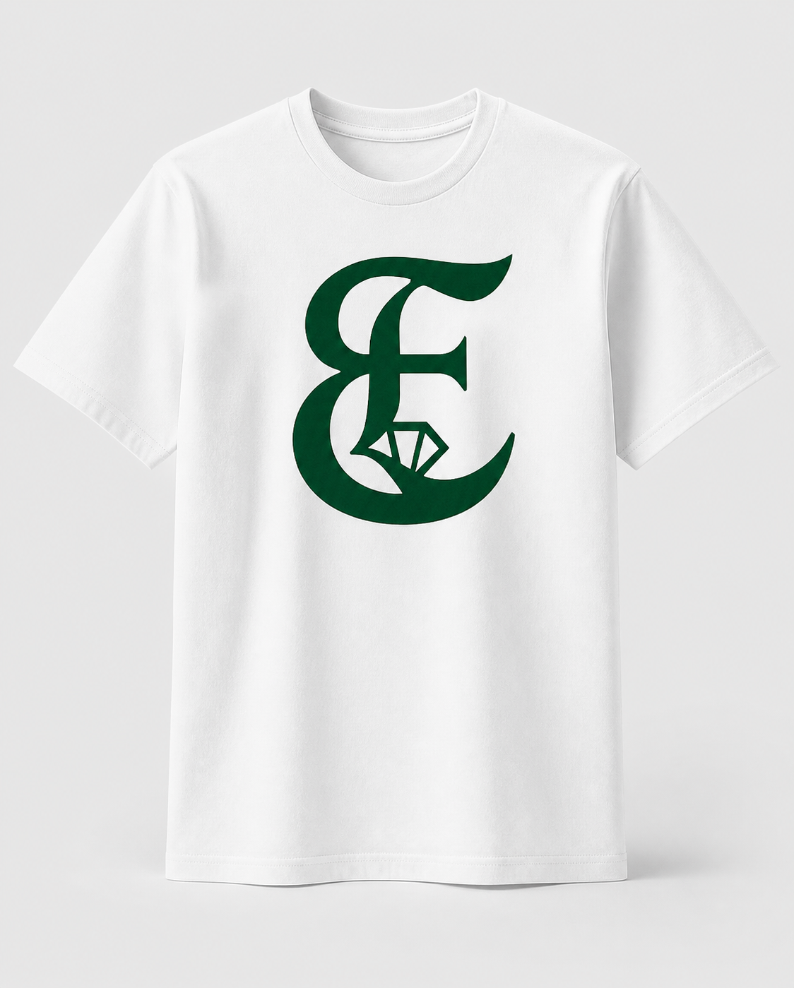 Camisa Emerald - E Diamante Verde - Branco