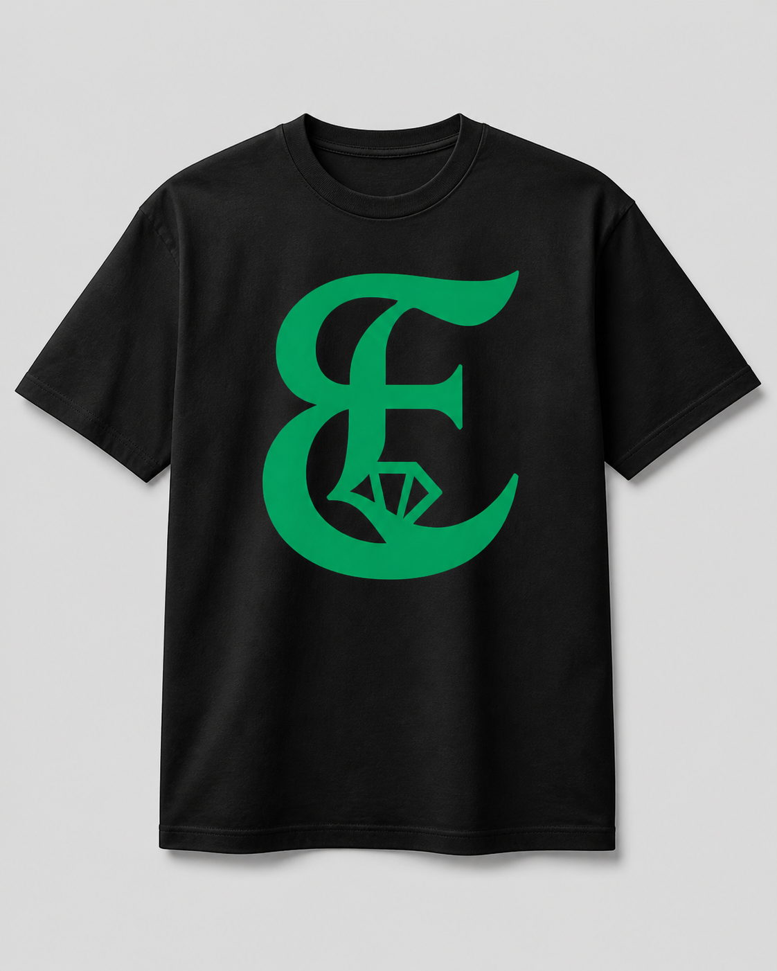 Camisa Emerald - E Diamante Verde - Preto