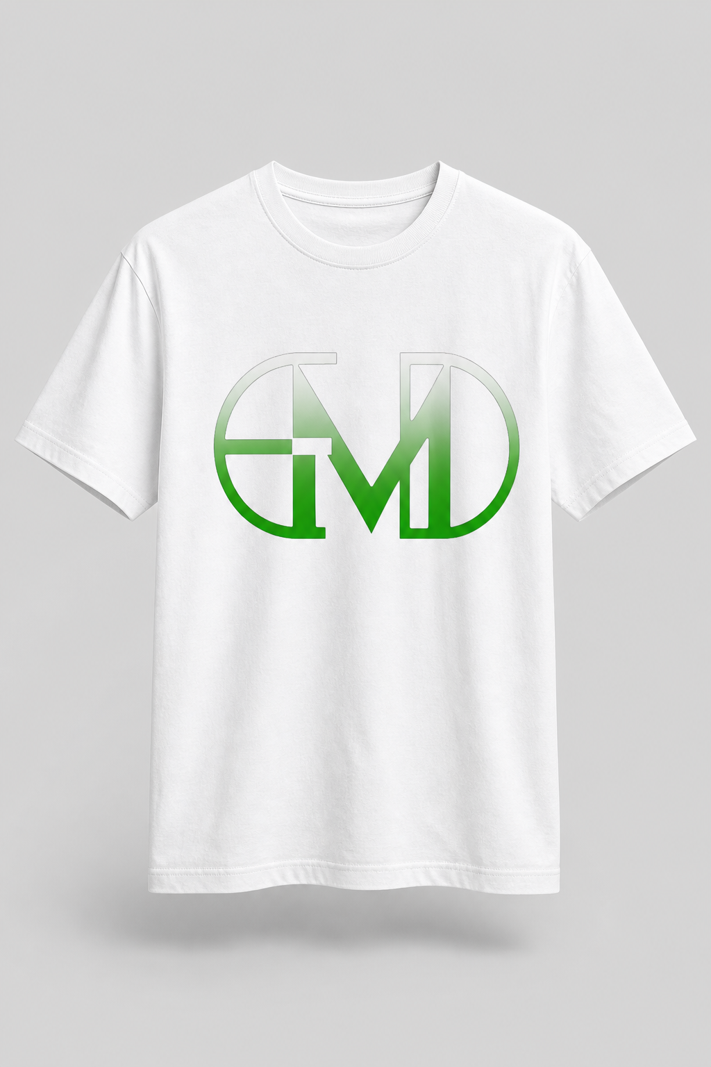 Camisa Emerald - EMD Monograma Verde - Branco