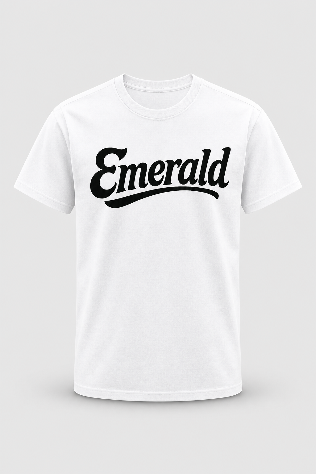 Camisa Emerald - Emerald Script Preto - Branco